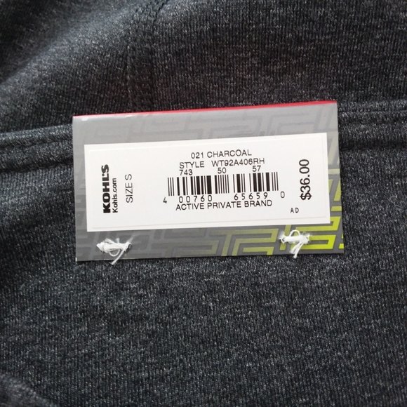 Tek Gear Charcoal High Rise Shapewear Capri S - Picture 8 of 9